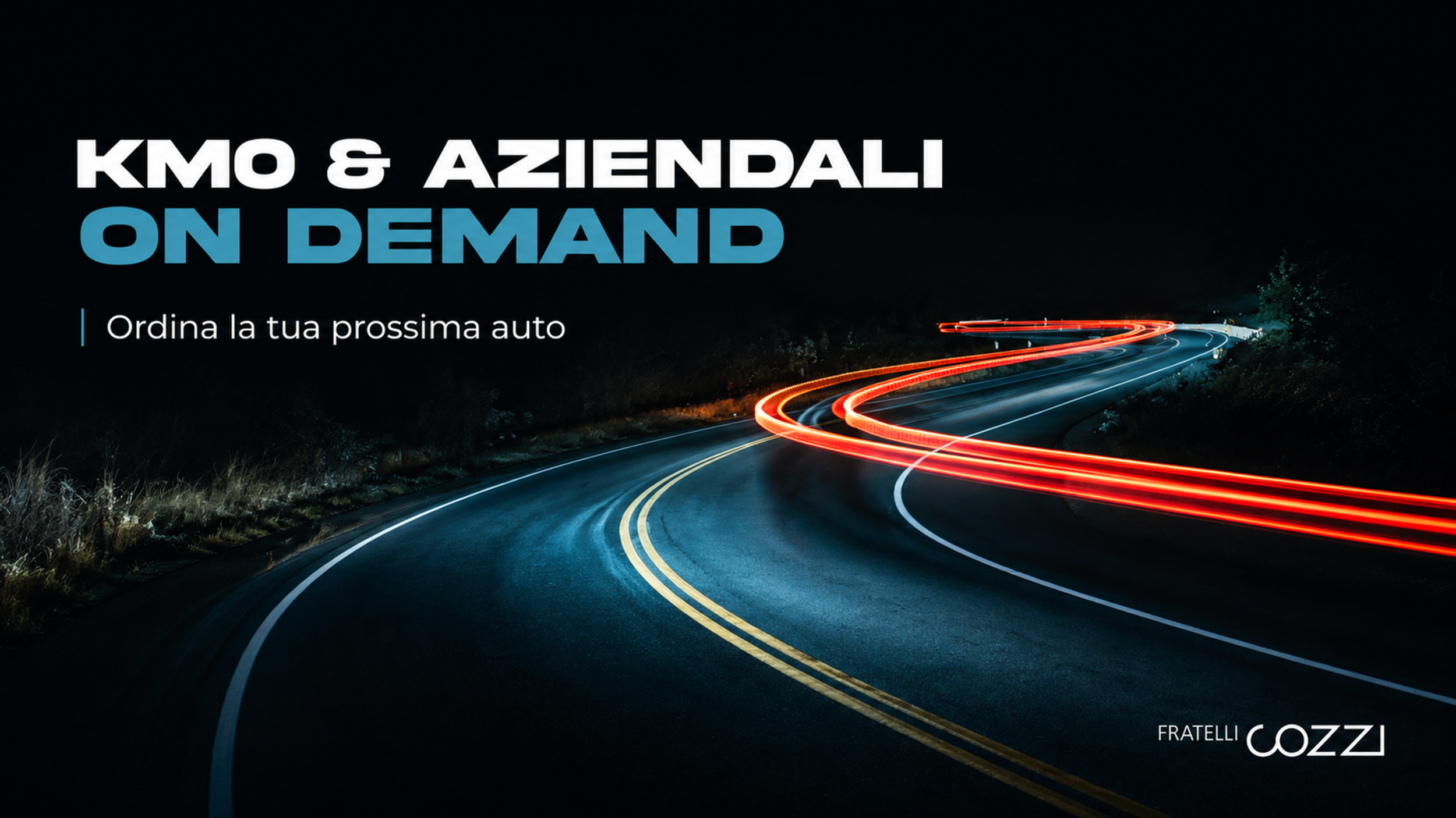 Promozione Ordina la tua nuova auto aziendale - Cozzi